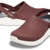 Crocs LiteRide ユニセックス ブラウン サンダル 204592-616