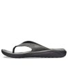 Crocs LiteRide ミニマルビーチフリップフロップ ダークグレー 205182-0DD