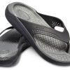 Crocs LiteRide ミニマルビーチフリップフロップ ダークグレー 205182-0DD