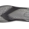 Crocs LiteRide ミニマルビーチフリップフロップ ダークグレー 205182-0DD