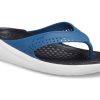 Crocs LiteRide アウトドア ビーチサンダル ブラック ブルー 205182-4SB