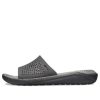 Crocs LiteRide ブラックグレーサンダル “ブラックグレー” 205183-0DD