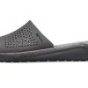 Crocs LiteRide ブラックグレーサンダル “ブラックグレー” 205183-0DD