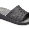 Crocs LiteRide ブラックグレーサンダル “ブラックグレー” 205183-0DD