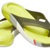 Crocs LiteRide カラーブロック フリップ フリップフロップ イエロー 205625-37P