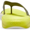 Crocs LiteRide カラーブロック フリップ フリップフロップ イエロー 205625-37P