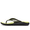 Crocs LiteRide フリップフロップ “ブラックイエロー” 205940-060