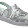 Crocs LiteRide プリントサンダル グレーグリーン 206491-3TO