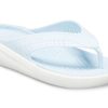 Crocs LiteRide Beach Cozy スタイリッシュ ユニセックス ライトブルー スリッパ 205182-4KA