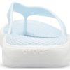 Crocs LiteRide Beach Cozy スタイリッシュ ユニセックス ライトブルー スリッパ 205182-4KA