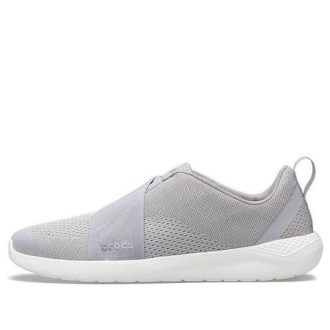 Crocs LiteRide Modform スリッポンシューズ “グレーホワイト” 206069-00J Crocs LiteRide Modform スリッポンシューズ “グレーホワイト” 206069-00J