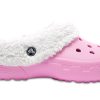 Crocs Mommoth Evo Clog 軽量 耐摩耗性 保温性 スポーツスリッパ ピンク 12878-6U5