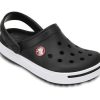 Crocs (PS) スモール ビーチ ブラック サンダル 11990-066