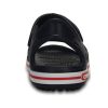 Crocs (PS) ベルクロ フラット スポーツ ディープブルー サンダル 14854-462