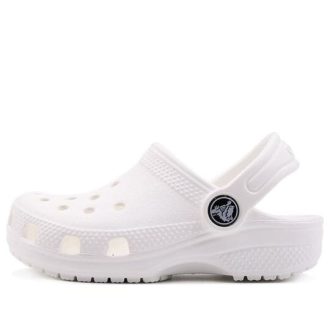 Crocs (PS) クラシック ビーチシューズ ホワイト 204536-100