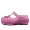 Crocs (PS) スモールクロックス ピンクサンダル 205044-6I2