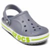 Crocs (PS) スモールクロックス アウトドア ビーチ スポーツ グレーグリーン サンダル “グレーグリーン” 205100-025