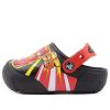 Crocs (PS) ファニーカジュアルサンダル ブラックレッド 205497-001
