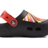 Crocs (PS) ファニーカジュアルサンダル ブラックレッド 205497-001