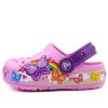 Crocs (PS) ファニーバタフライ アウトドア フラットヒール スポーツ ピンク サンダル 205649-6I2