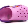 Crocs (PS) ファニーバタフライ アウトドア フラットヒール スポーツ ピンク サンダル 205649-6I2