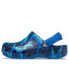 Crocs (PS) カモフラージュプリント ビーチブルー サンダル 205813-4JL