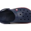 Crocs (PS) コルクバンド ボールドロゴ ミニマルカジュアル ブルーレッドサンダル “ブルーレッド” 206022-4CC