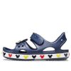 Crocs (PS) ファニーミッキー ベルクロ アウトドア オープントゥ フラットヒール スポーツ ディープブルー サンダル 206171-410