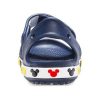 Crocs (PS) ファニーミッキー ベルクロ アウトドア オープントゥ フラットヒール スポーツ ディープブルー サンダル 206171-410