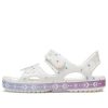 Crocs (PS) ファニーフローズンホワイトサンダル 206172-100