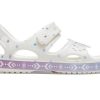 Crocs (PS) ファニーフローズンホワイトサンダル 206172-100