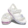 Crocs (PS) ファニーフローズンホワイトサンダル 206172-100