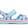 Crocs (PS) ラージプリント クロックス サンダル “アイスブルー” 206262-4O9