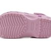 Crocs (PS) クラシッククロッグ バタフライパターン アウトドア フラットヒール スポーツ ピンク サンダル 206414-6GD