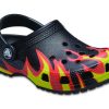 Crocs (PS) クラシック フレイム ブロイルド クロッグ “ブラック レッド グリーン” 206629-0X9