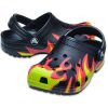 Crocs (PS) クラシック フレイム ブロイルド クロッグ “ブラック レッド グリーン” 206629-0X9