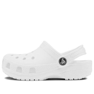 Crocs (GS) クラシッククロッグ “ホワイト” 206991-03