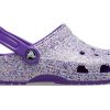 Crocs (PS) クラシック グリッター クロッグ “パープル” 206993-573