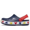 Crocs (PS) ミッキー アウトドア フラットヒール スポーツ ディープブルー サンダル 207077-410