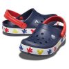 Crocs (PS) ミッキー アウトドア フラットヒール スポーツ ディープブルー サンダル 207077-410