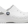 Crocs (PS) クラシック バヤ ラインド クロッグ “ホワイトグレー” 207500-11H