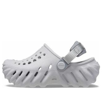 Crocs (PS) クラシック エコー クロッグ “グレー” 208190-1FT