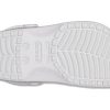 Crocs (PS) クラシック メタリック クロッグ “シルバーメタリック” 209196-0P1