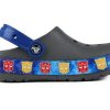 Crocs (PS) CFL トランスフォーマー Bnd Lt スレート グラフィティ アウトドア カジュアル グレー サンダル 205501-0DA