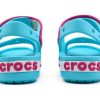 Crocs (PS) スモール Crocs ビーチ アイスブルー サンダル 12856-4FV