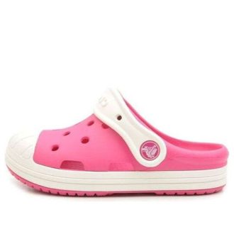 Crocs (PS) スモール Crocs アウトドア フラットヒール スポーツ ピンク サンダル 202282-6MI Crocs (PS) スモール Crocs アウトドア フラットヒール スポーツ ピンク サンダル 202282-6MI