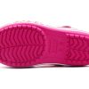 Crocs (PS) スモール Crocs キャンディ ピンク サンダル 205400-6X0