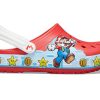 Crocs (PS) Nintendo x Classic Lights Clog「Fun Lab – スーパーマリオ」206438-8C1