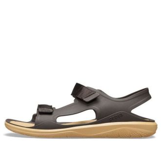 Crocs Swiftwater Light Cozy スポーツサンダル コーヒー 206526-2I1 Crocs Swiftwater Light Cozy スポーツサンダル コーヒー 206526-2I1