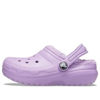 Crocs (TD) クロックス クラシック ラインド クロッグ “パープル” 207009-5PR